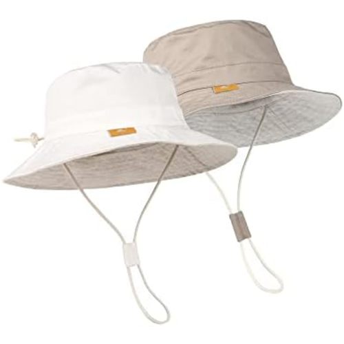 Baby Sun Hat for Boy Girl Toddler Summer Bucket Hat Kids Sun Protection Beach Hat Cotton Baby Hats