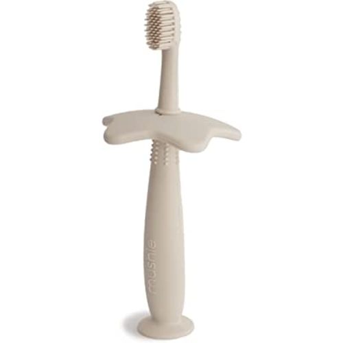 mushie Star Toddler Training Toothbrush (Shifting Sand)