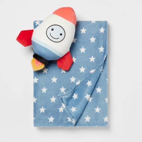Rocket Buddy Kids' Throw Blanket - Pillowfort™