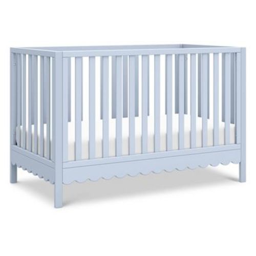 DaVinci Sammy Scallop 4-in-1 Convertible Crib - Powder Blue