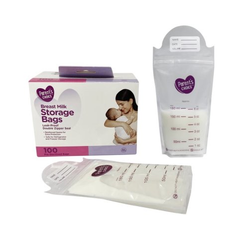 Parent's Choice Breast Milk Storage Bag 100ct