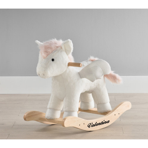 Pegasus Plush Nursery Rocker