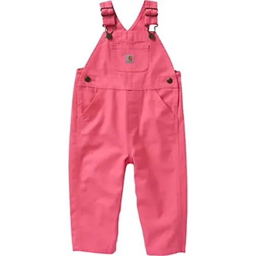 Carhartt Girls' Loose Fit Canvas Bib Overalls - 1876841 at Tractor Supply Co.