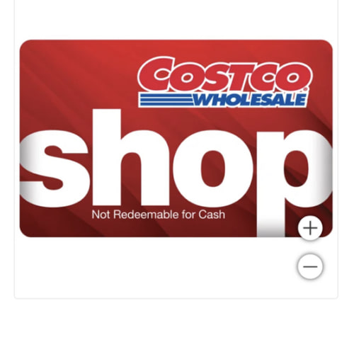 Costco Shop Card