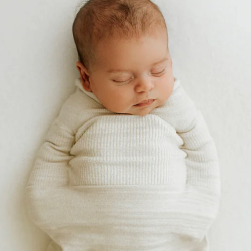 Bamboo Blend Beige Swaddle Sleep Sack – Swaddelini
