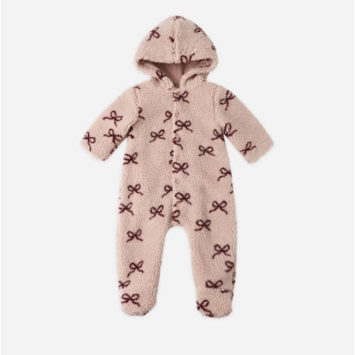 Fleece Jumpsuit || Bows – Rylee + Cru