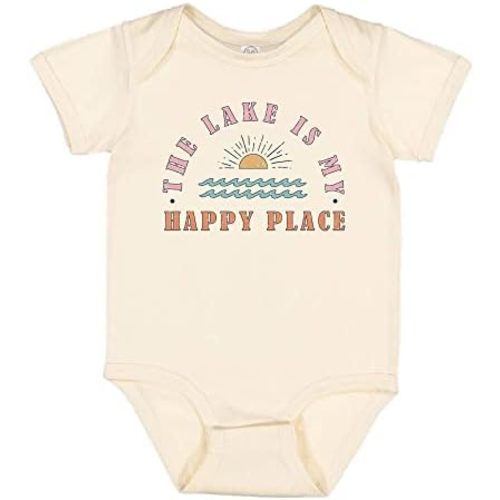 TATY Kids Happy Place Lake Life Baby Infant Bodysuit
