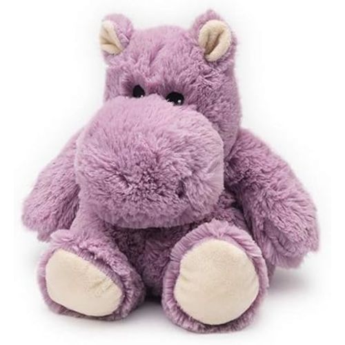 warmies Intelex Hippo Junior Cozy Plush Heatable Lavender Scented Stuffed Animal