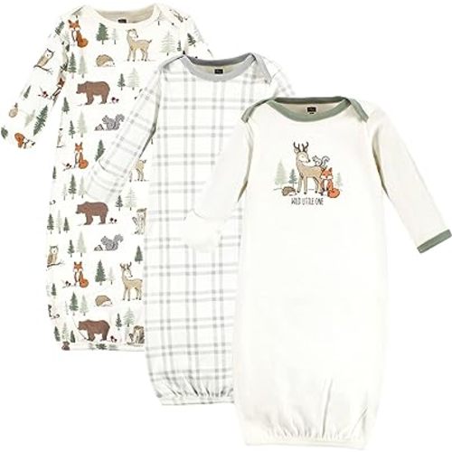 Hudson Baby baby-girls Cotton Gowns