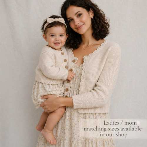 Sophia Knit Sweater | Cotton cardigan Sophia baby kids