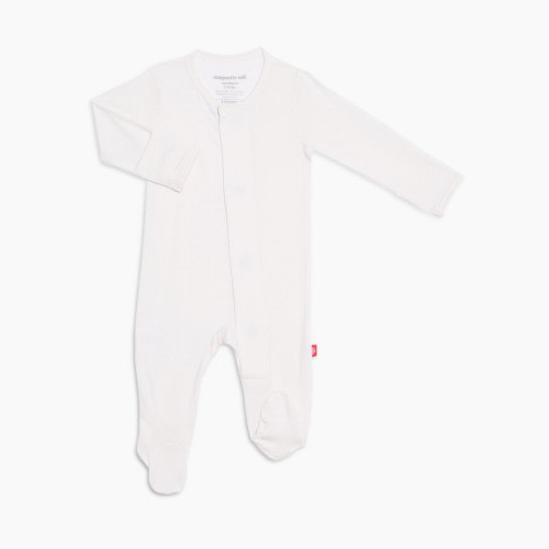 Magnetic Me Modal Magnetic Footie - Egret, 0-3 M
