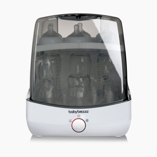 Baby Brezza SuperFast Sterilizer Dryer - White On White