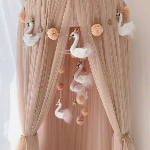 Swan Princess Baby Mobile | Baby Shower | Nursery Decor | Crib Mobile