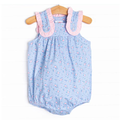 Blue Magnolia Bubble, Blue – Stitchy Fish