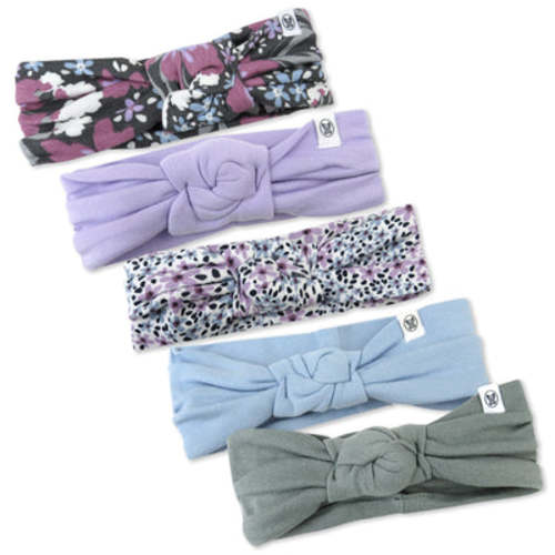 5-Pack Organic Cotton Knotted Headbands | Honest Baby Clothing