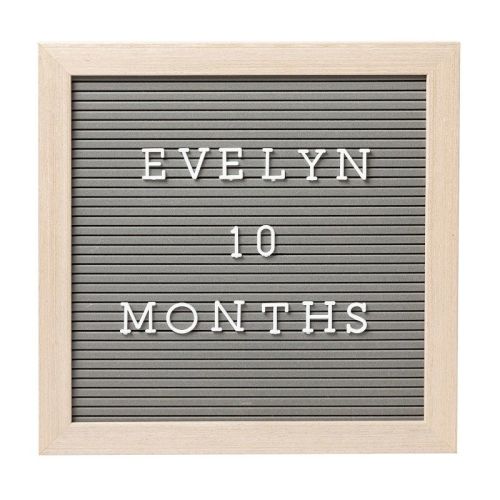 Pearhead Letterboard Set - Natural Wood