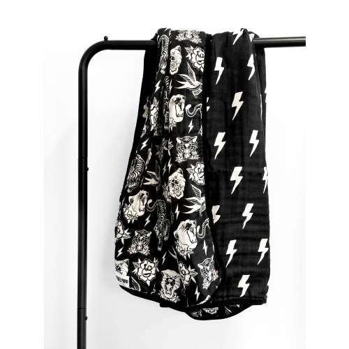 Organic Muslin Quilt in Born to be Wild x Jagger