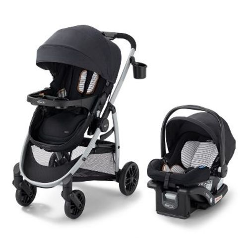 Graco Modes Pramette Travel System With Snugride Lx - Black