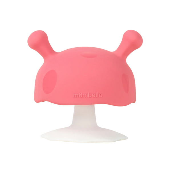 Mombella Mimi Mushroom Soothe Teether Toy For 3 Months Baby With A Fre – mombella