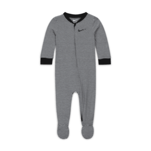 Nike Baby Essentials Baby (0-9M) Striped Footed Coverall