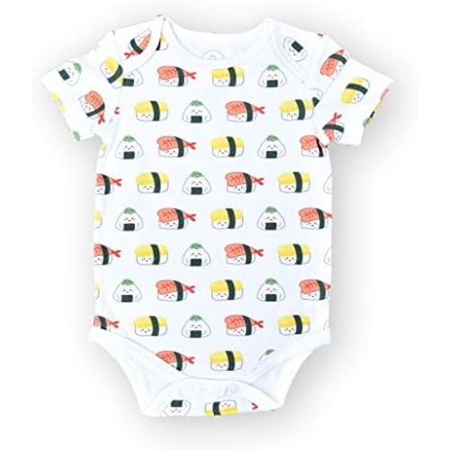 Organic Cotton Onesie Baby Bodysuit, Soft and Comfortable Baby Onesies Made from Organic Cotton and Spandex