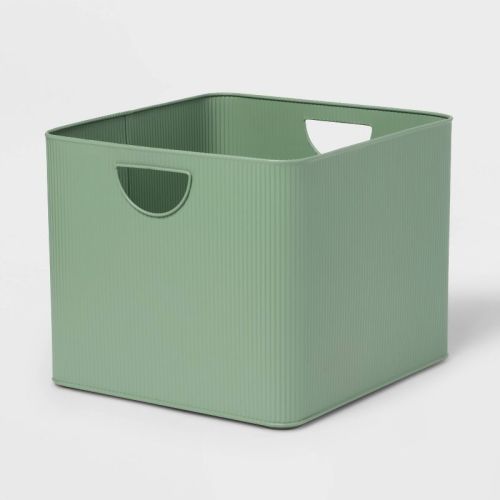 Metal Bin Large Green - Brightroom™