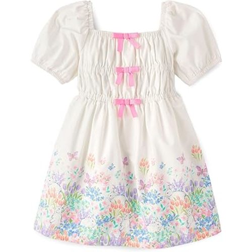 Amazon.com: Gymboree,Girls,and Toddler Short Sleeve Casual Spring Dresses,Spring Floral,6: Clothing, Shoes & Jewelry