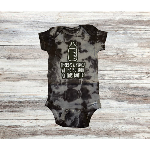 There&#39;s a Story at the Bottom of This Bottle | Tie Dye Bodysuit | All Time Low Bodysuit