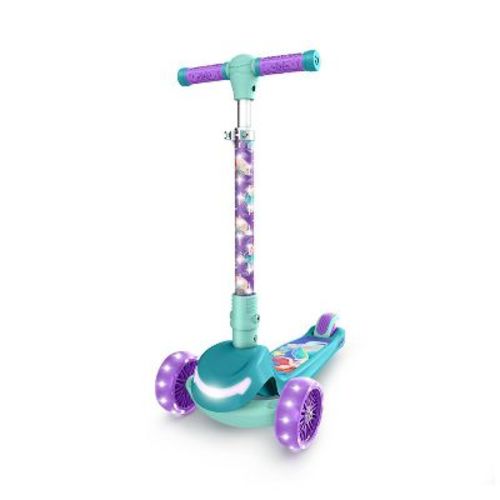 Jetson Disney 3 Wheel Mermaid Kick Scooter - Mint Green/voilet