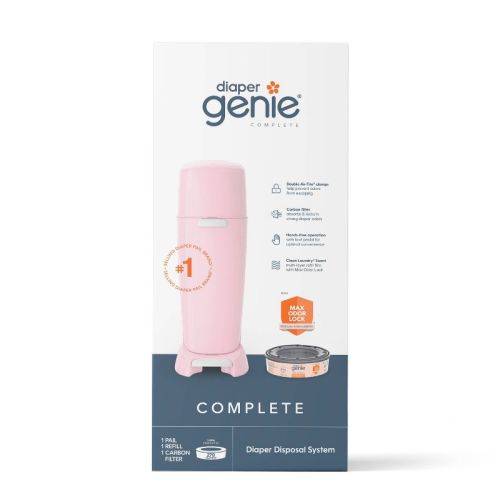 Diaper Genie Complete Pail, Color: Pink