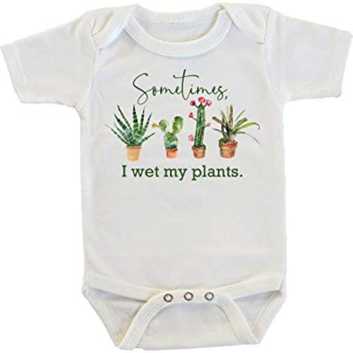 Witty and Bitty White Unisex-Babies Infant Bodysuit