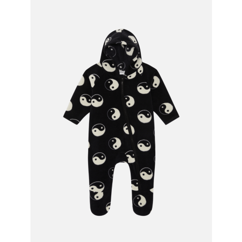 YIN YANG FLEECE STROLLER SUIT (9-12 months)