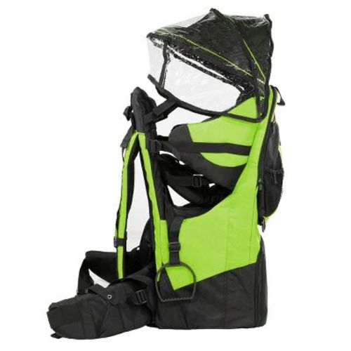 ClevrPlus Deluxe Outdoor Child Backpack Baby Carrier Light Outdoor Hiking, Green