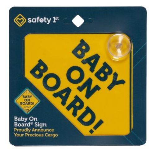 Safety 1st Baby On Board Sign