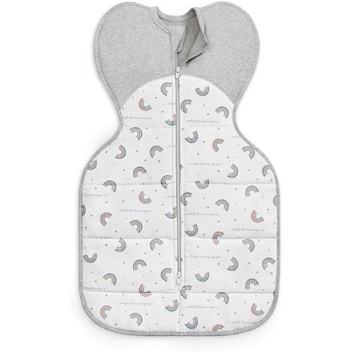 Love to Dream Swaddle UP, Baby Sleeping Bag, Self-Soothing Swaddles for Newborns, Improves Sleep, Snug Fit Helps Calm Startle Reflex, Newborn Essentials for Baby, 8-13 lbs, Rainbow