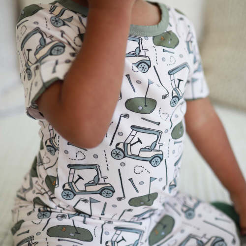 Tee Time Two Piece Pajama Set