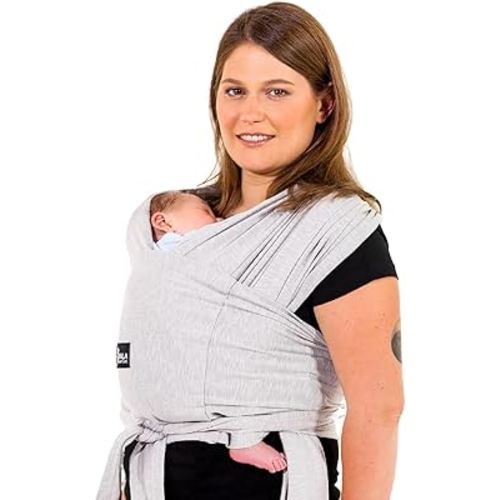 Koala Babycare Baby Carrier Wrap, Easy to Wear As a T-Shirt - Original Baby Carrier Newborn to Toddler - Sling One Size Fits All - Baby Wraps Carrier Up to 22lbs
