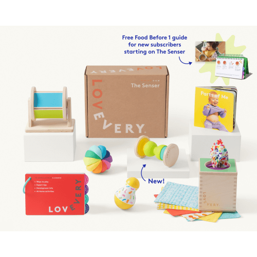 The Senser Play Kit | 5- to 6-Month-Old Baby Toys | Lovevery