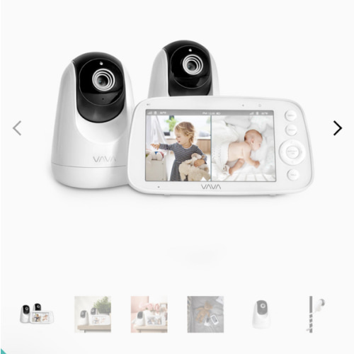 VAVA Baby Monitor with Split Screen