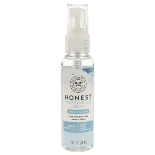 The Honest Company Free & Clear Hand Sanitizer Spray, 2 fl oz