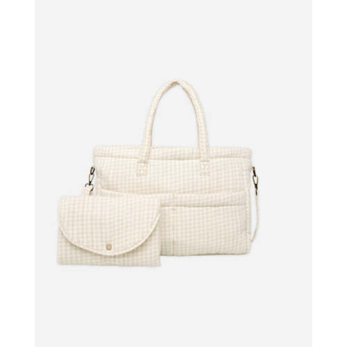 Diaper Bag + Changing Pad Set || Oat Check