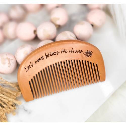 Labor Comb for Hypnobirth. Natural Birth Tool. Birth Affirmations. Expecting Mom Gift. Mama & Baby Hospital Bag Pregnant Mom Gift. Wife Gift