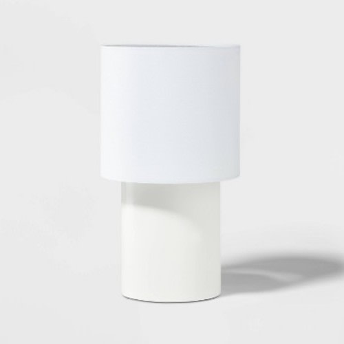 Modern Metal Kids' Table Lamp - Pillowfort™, Color: White