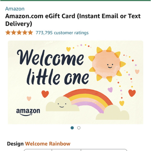 Amazon.com: Amazon eGift Card - Welcome Rainbow: Gift Cards