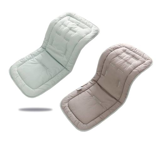 Baby Carriage Cushion, Universal Breathable Stroller Mat, Stroller Cushion for Strollers 100% Cotton, 34x78cm,1 Pack