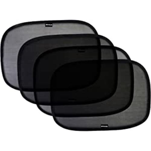 Enovoe car Window Shades for Baby - (4 Pack) - 21"x14" Cling Window Shades for car Baby - car Sun Shade, Glare and UV Rays Protection for Your Child - Baby Window car Shade for Side Window : Automotive