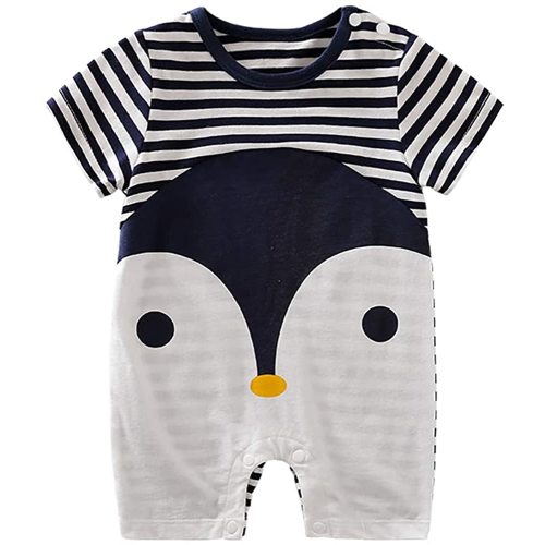 IURNXB Baby Newborn Girl Boy Lovely Cartoon Print Bodysuit Outfits Baby Clothes