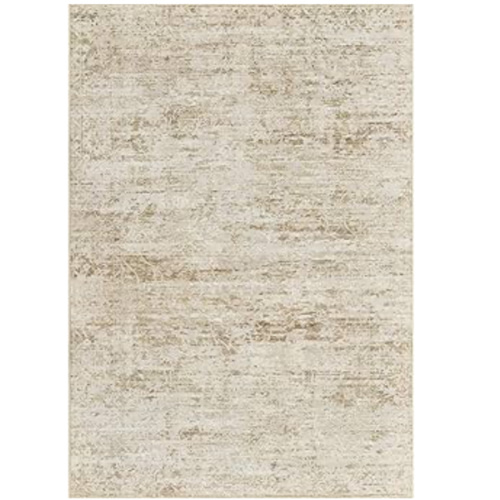 8x10 Area Rugs for Living Room, Stain Resistant Neutral Washable Rugs for Dining Room, Floral Vintage Non-Slip Thin Large Size Area Rug Brown Sand