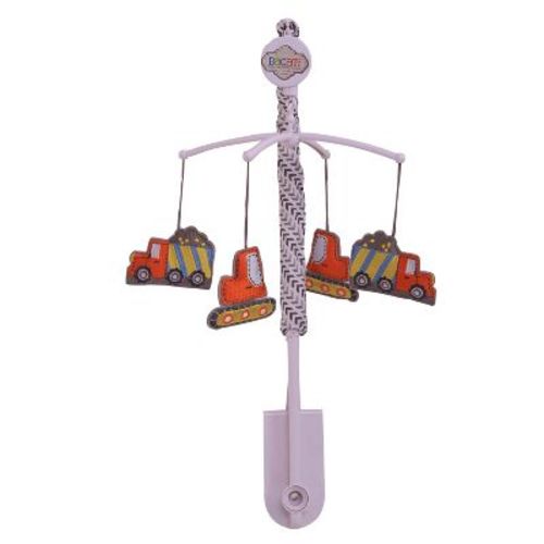 Bacati - Construction Multicolor Boys Mobile
