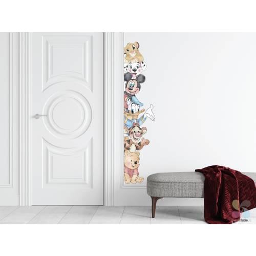 Winnie and Tigger Peek a Boo, Mickey and Donald Decals, Disney Peeking Wall Stickers